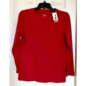 EPIC THREADS - NWT - Little Boys Sz Large Long-Sleeve Crew Neck Tee “Ski Patrol”